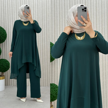 Zerrin Takım Sifon Detaylı Takım