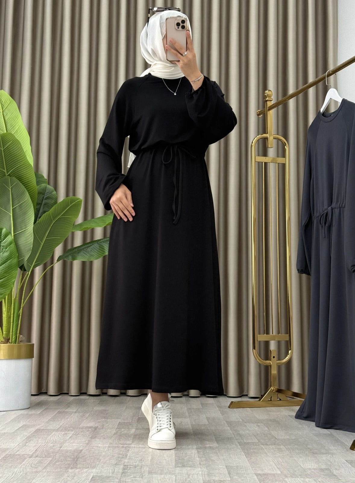 Linet Elbise - Siyah