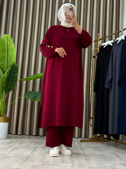 Seniha Takım - Bordo