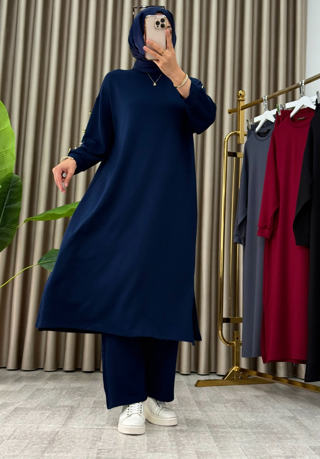 Seniha Takım - Lacivert